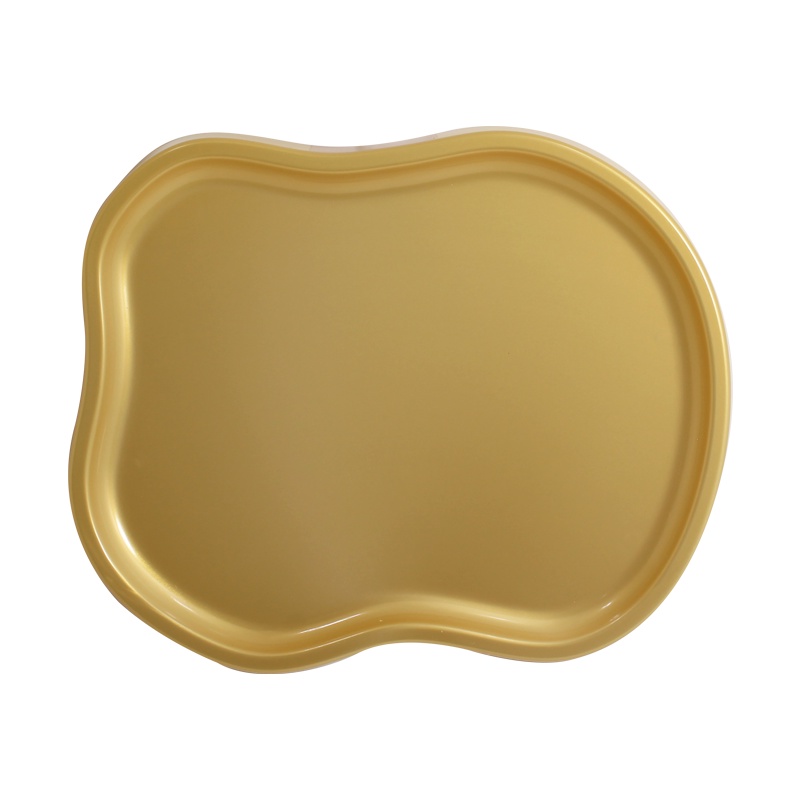 BANDEJA ORGÂNICA MODELO III - DOURADA - Produfest