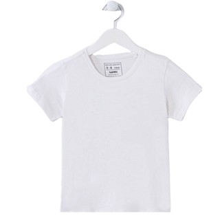 Camiseta basica infantil e juvenil Unissex 2 ao 16 100% algodão
