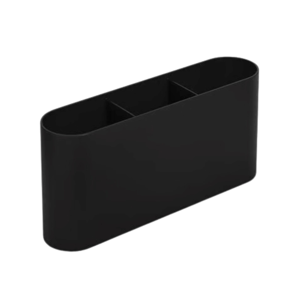 Escorredor Porta Talheres Flat Coza Brinox Preto Slim em Oferta na Shopee