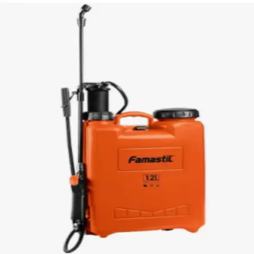 Pulverizador Costal Famastil 12L Manual com 4 Bicos para Jardinagem e Uso Agrícola em Oferta na Shopee
