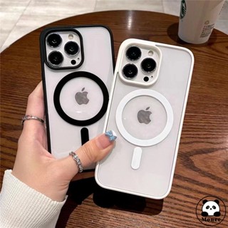 MagnéticoTransparente Acrílico Compatível Case Capa De Celular Para iPhone 11 12 13 14 Pro Max XR X XS 7 8 Plus em Oferta na Shopee