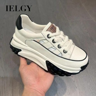 IELGY Sapatos Esportivos Altura Interna Feminina Aumento Da Do Muffin Casual De Fundo Grosso
