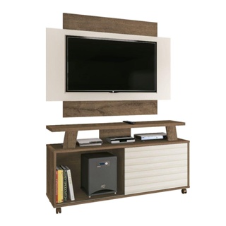 Rack com Painel Rivera Barcellona 143x119x34cm em Oferta na Shopee