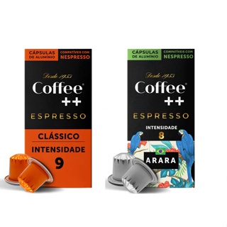 Cápsulas de Café Coffee Mais, compatível com Nespresso,  Arara + Classico em Oferta na Shopee