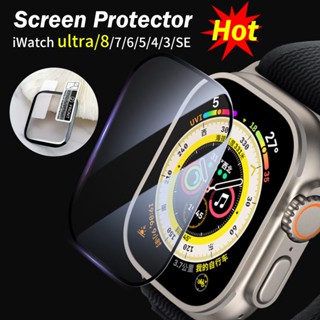Película Protetora Para Relógio Apple 44mm 45mm 40mm 41mm 42mm 38mm 3D Protetores De Tela Curva iwatch Série 8 7 SE 6 5 4 3 Ultra 49MM