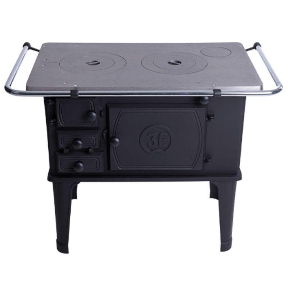 Fogão a Lenha 3E Ferro Fundido Número 1 Saída Direita Chapa Polida em Oferta na Shopee