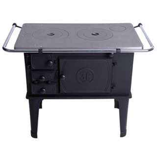 Fogão a Lenha 3E Ferro Fundido Número 1 Saída Direita Chapa Polida em Oferta na Shopee