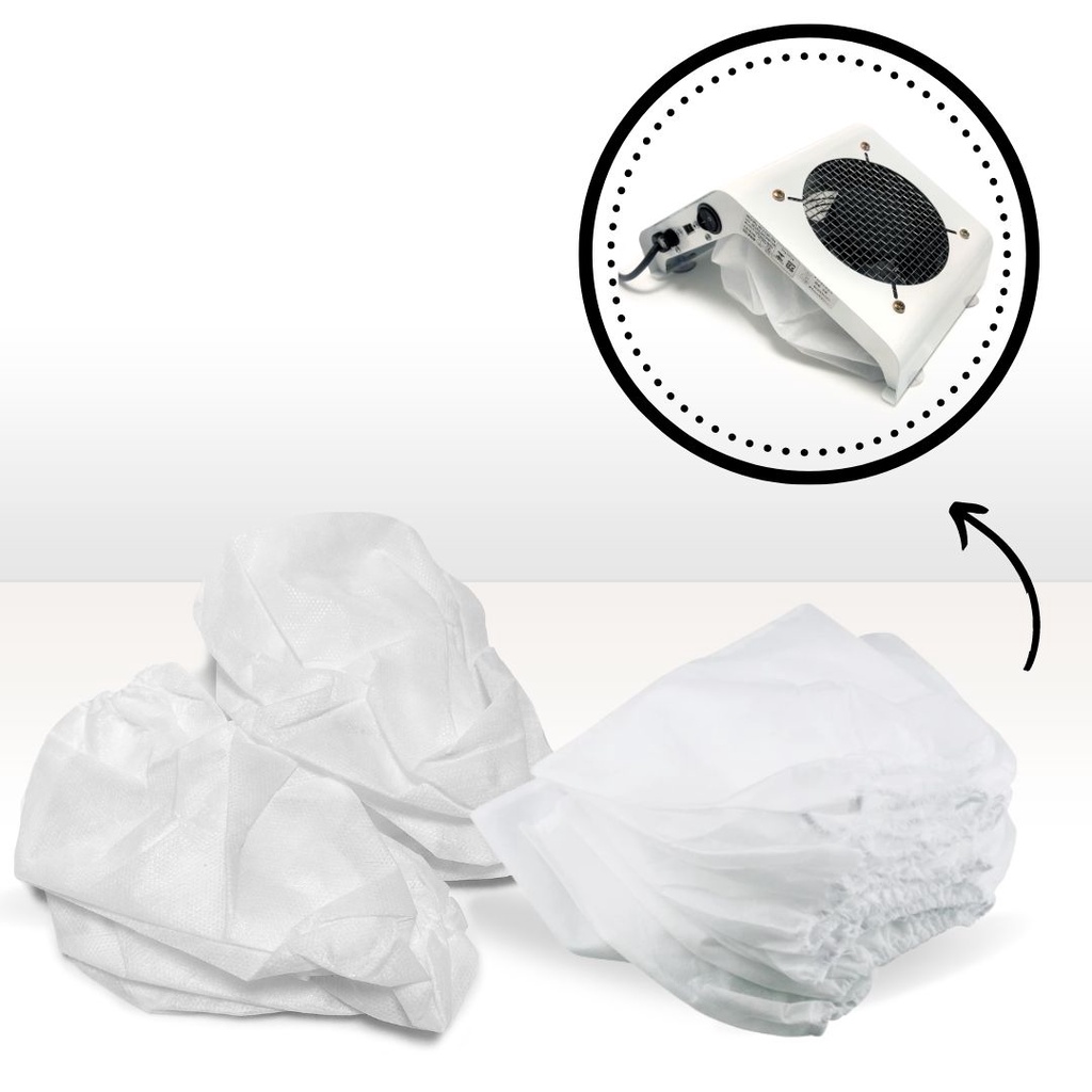 Saco Coletor de Pó de Unha Com 6 Unidades para Aspirador Mega Bell em Oferta na Shopee