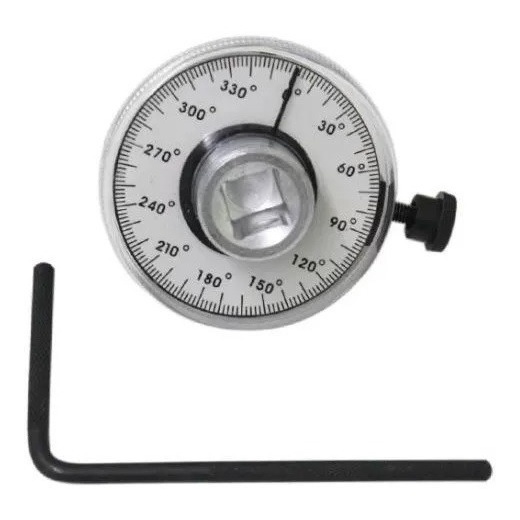 Transferidor De Grau 360º Torque Angular 1/2 Torquímetro