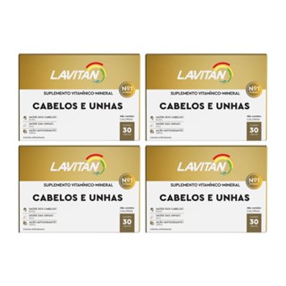 Multivitamínico Lavitan Cabelos E Unhas 120 Cápsulas