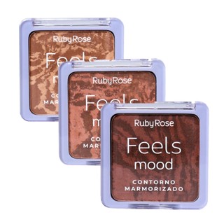 Paleta de Contorno Ruby Rose Feels Mood Marmorizado Hb7527