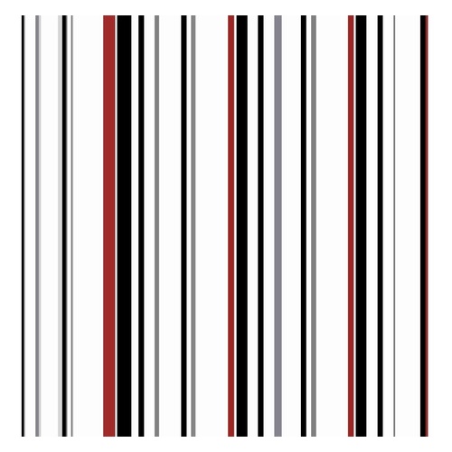 Papel De Parede Listrado Preto Branco Vermelho Cinza Adesivo
