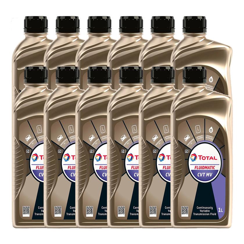 Kit 12 Total fluido de transmissao CVT MV Sintetico