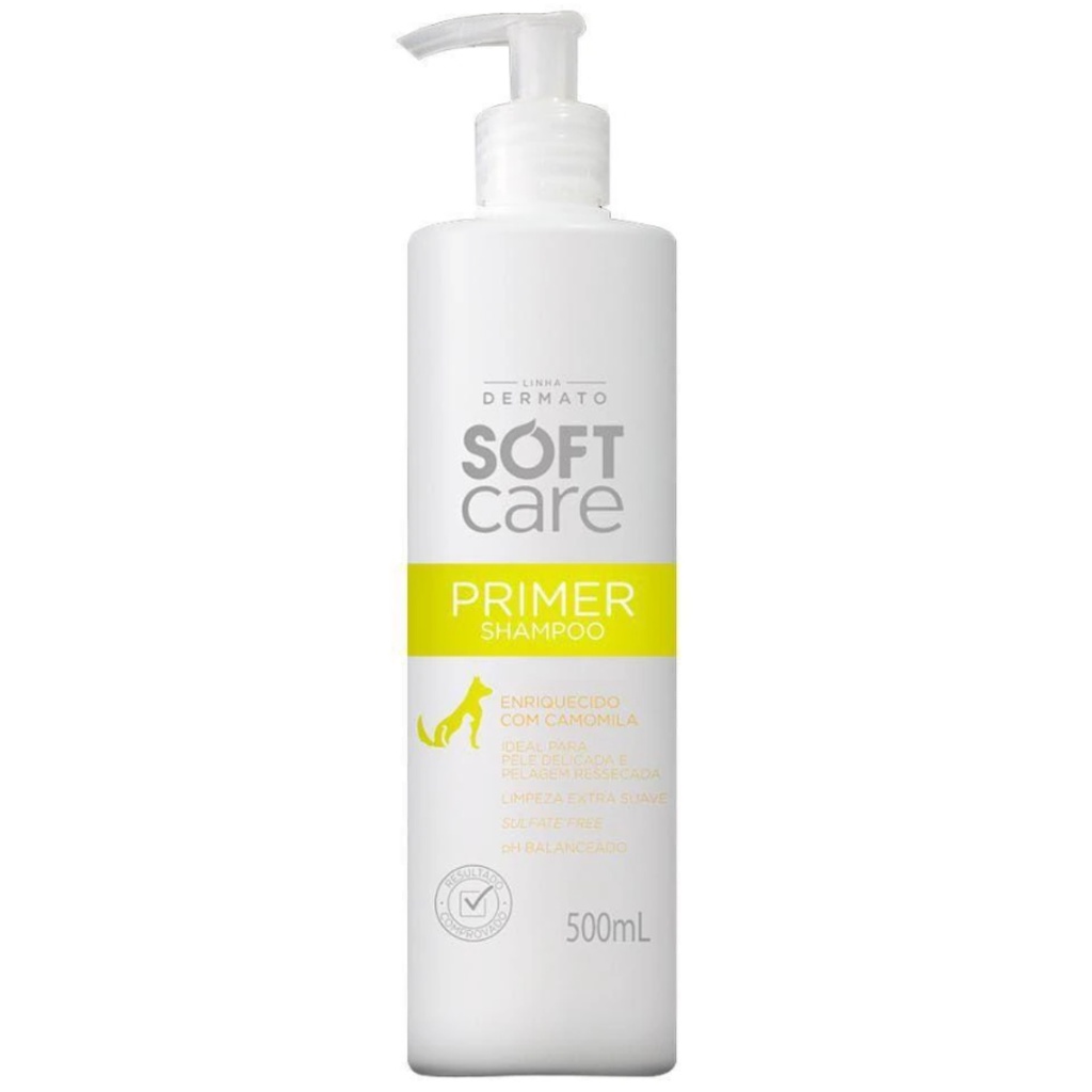 Shampoo Dermocosmético Pré tratamento Primer 500ml Soft Care