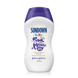 Protetor Solar Infantil Corpo E Rosto Sundown Praia E Piscina Kids Fps 60 - 120Ml