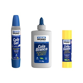 Kit Escolar com 3 Colas