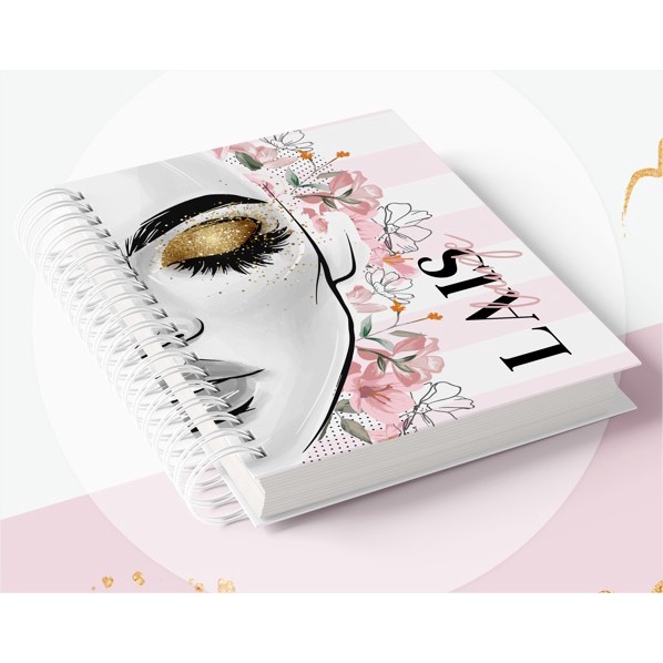 Agenda Designer de Sobrancelhas, Micropigmentação,Cílios 2024