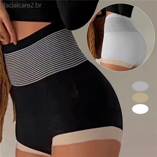 Coreano 7 Cores Roupas Íntimas Prontas Para Emagrecer Elasticidade Feminina Cintura Alta
