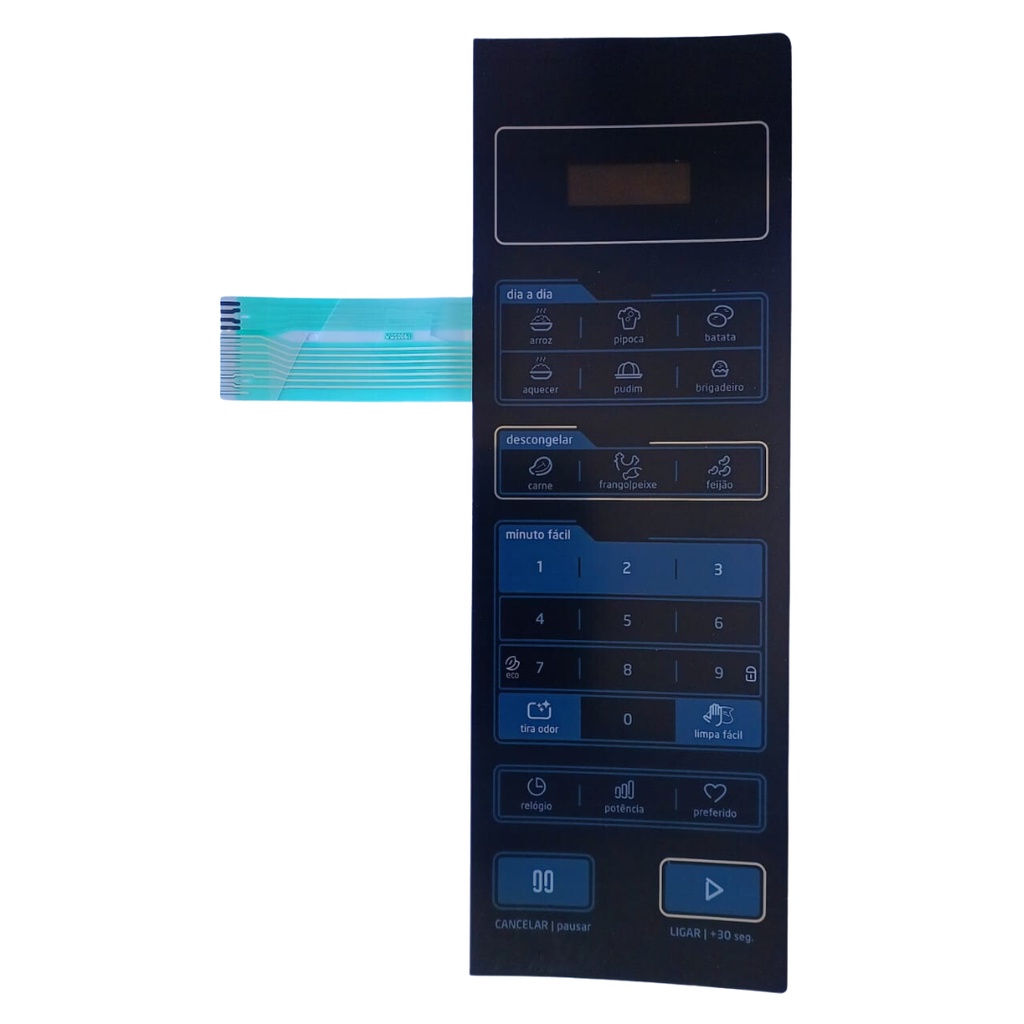 MEMBRANA PAINEL MICRO-ONDAS MIDEA  MXSA35P1-2 17170000A11672