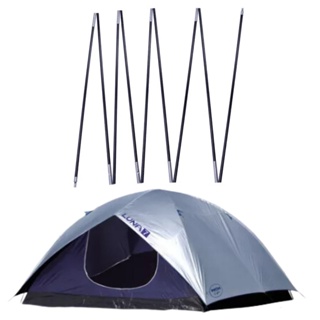 Varetas De Reposição Resistentes Barraca Luna 7 Pessoas Mor em Oferta na Shopee