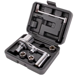 Desforcímetro Veicular Multiplicador Torque Portátil 1/2" Polegadas 500Nm 3 Soquetes Maleta FortG