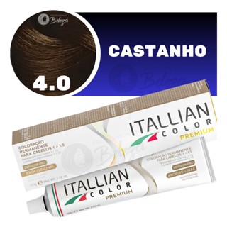 Coloração Itallian Color Professional 4.0 Castanho Medio