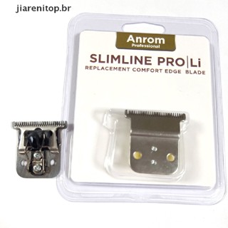 jiarenitop Conjunto De Lâminas De Aço De Substituição Para Andis D7 D8 SlimLine Pro Li Clipper Trimme br