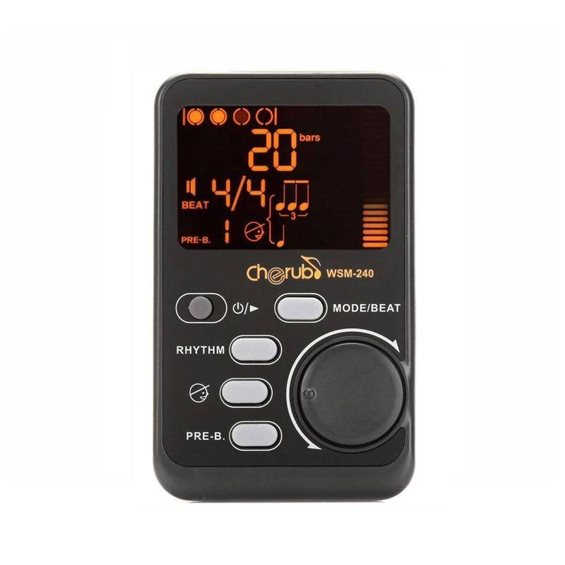 WSM-240 Metrônomo De Piano De Guitarra Portátil Digital LCD Clip-on Tuner Para Violino Instrumentos Musicais Baixo Universal