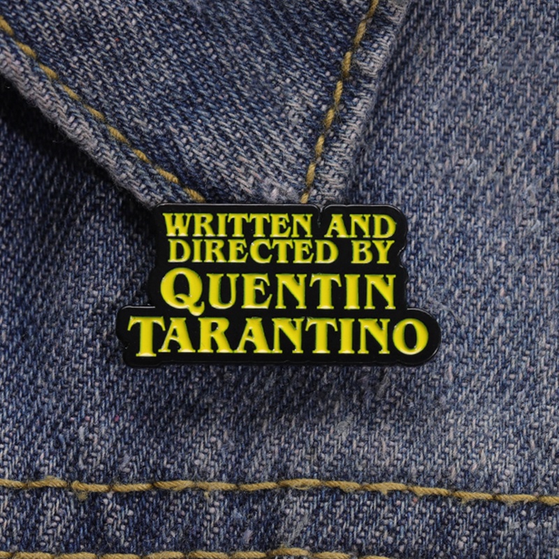 Periféricos De Filmes Escritor E Diretor Quentin Tarantino Crachá De Filme Matar Brochura De Fã Presentes Para Acessórios De