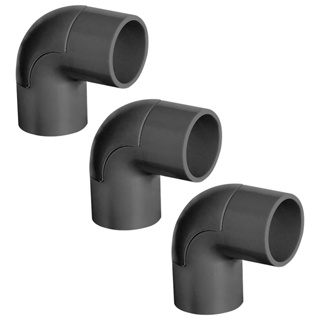Kit 3 Pçs Cotovelo com Janela 90°  3/4 Polegadas PVC Eletroduto Conduite em Oferta na Shopee