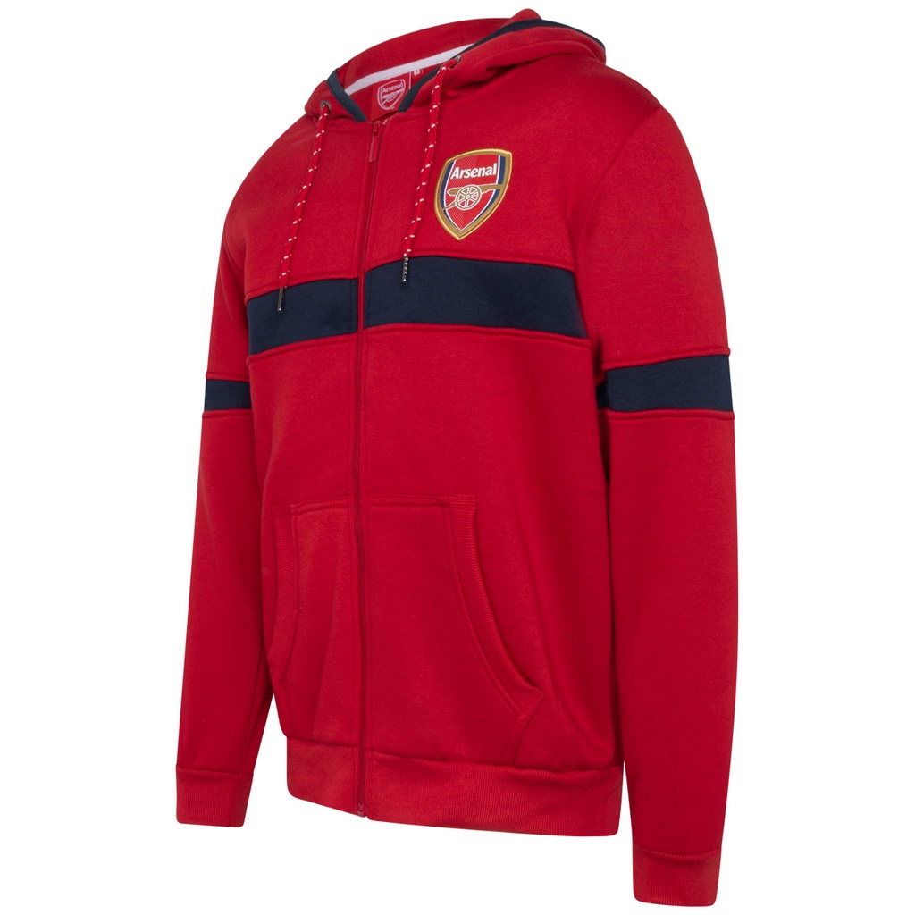 Jaqueta Moletom Arsenal com Capuz Masculina Oficial