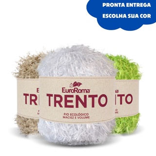 Fio Trento Peludinho Euroroma 200 Gramas (Similar ao Decore Luxo) em Oferta na Shopee