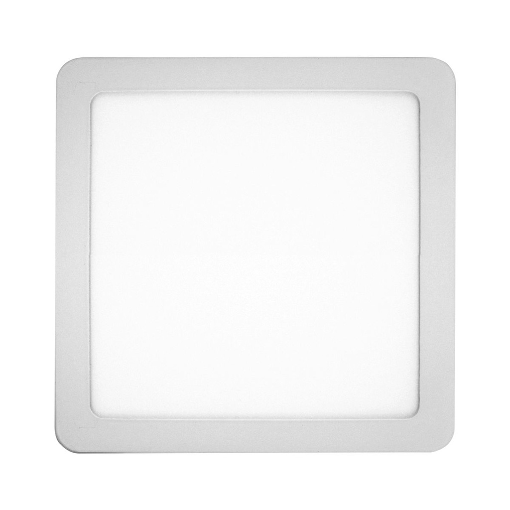 Luminaria Led Sobrepor Quadrada Slim 18W 3000K Kian em Oferta na Shopee