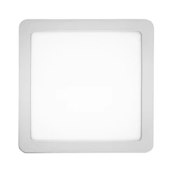 Luminaria Led Sobrepor Quadrada Slim 12W 3000K Kian