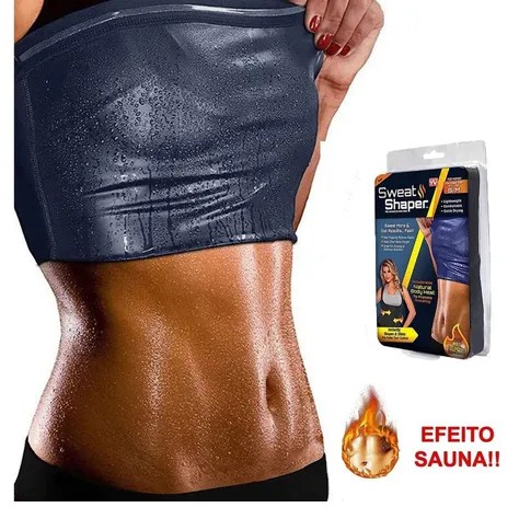 Cinta Regata Masculina Modeladora Slim Efeito Sauna Suor Emagrece Shap Promoção