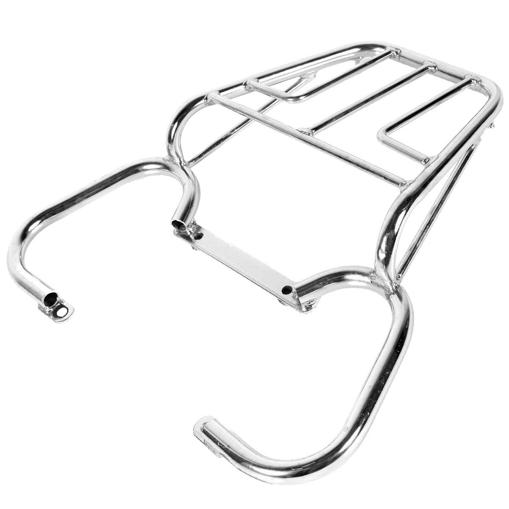 Bagageiro Sansão Churrasqueira Em Aço Maciço Para Moto Baú Bauleto Honda Nx 400 Falcon Cromo Forte em Oferta na Shopee
