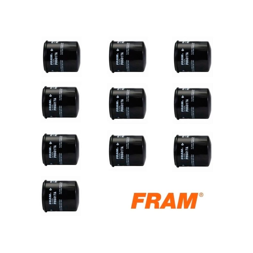 Combo 10 Filtros Oleo Fram Cb 500 Hornet Xl 700v Ph 6017a