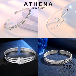 ATHENA JEWELRY original feminina pura de joias bracelete simplicidade pulseiras legítima moissanita 925 prata pratas berloque pulseira feminino diamante M057