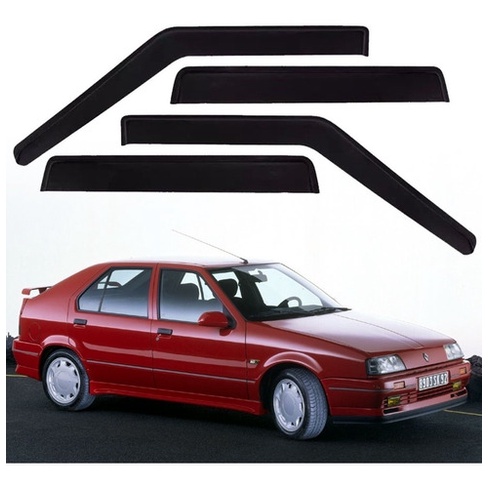Defletor Calha de Chuva Renault R19 1988 a 1998 4 Portas Ecoflex