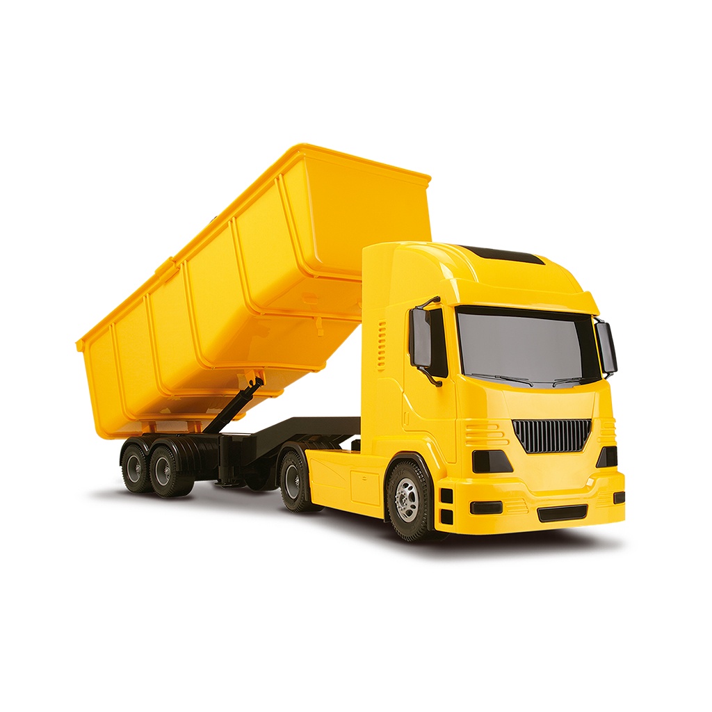 Caminhao Grande Carreta Basculante Pollux - 52cm - Silmar