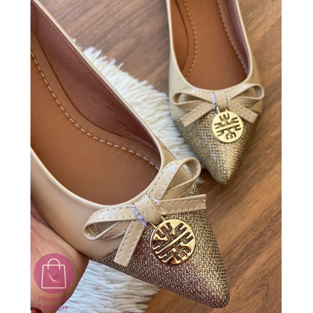 Sapatilha Feminina Bico Fino Rasteira S010