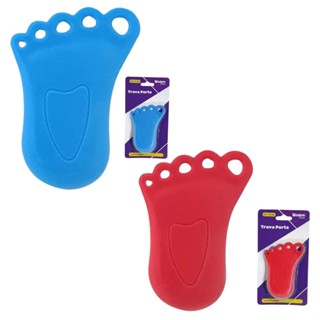 Trava Porta De Plastico Formato Pé Western Ds-58