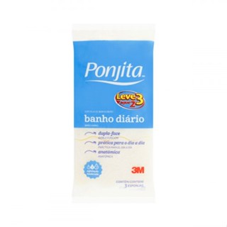 Esponja Retangular para Banho Ponjita