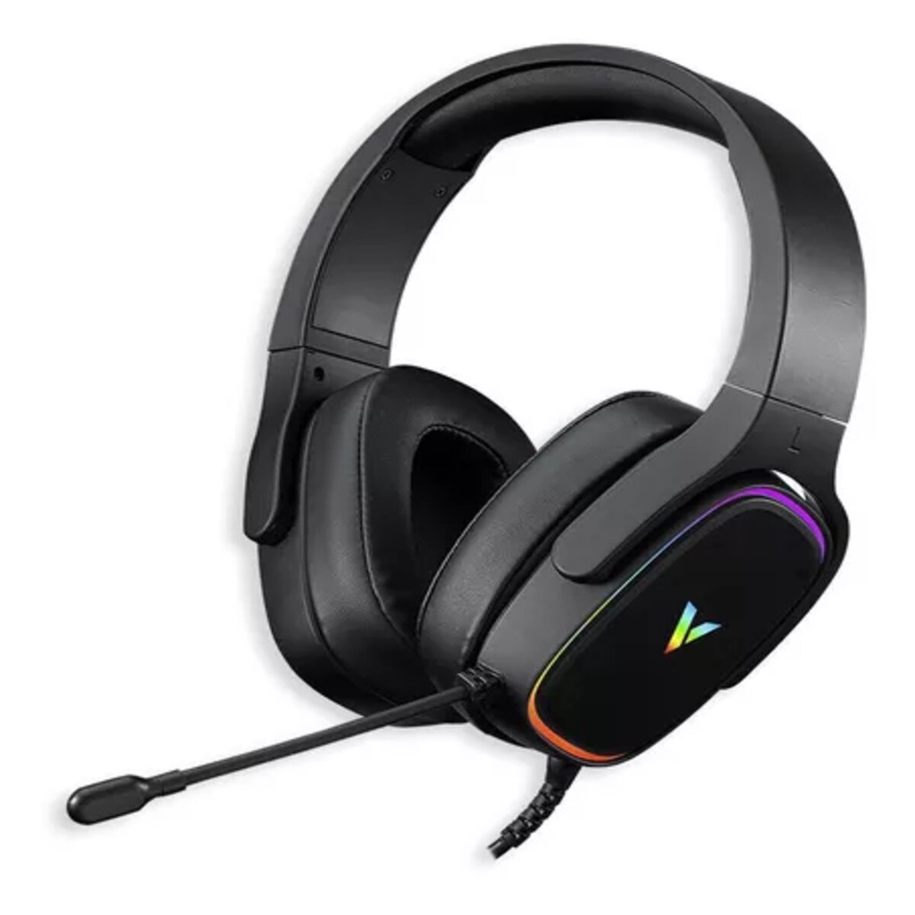 Headset Gamer Rapoo VH700 RGB Usb Surround 7.1 Driver 50mm Preto - RA032