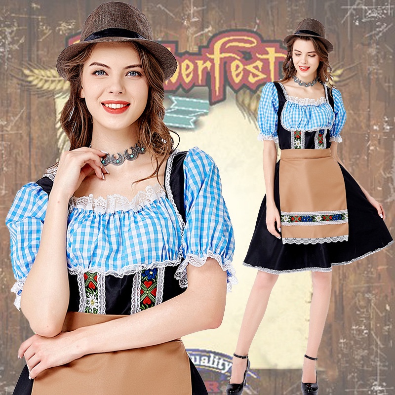 Festival de Cerveja Alemã, Nova Roupa, Festival de Cerveja de Munique, Carnaval, Roupa Feminina, Avental, Fantasia de Ce