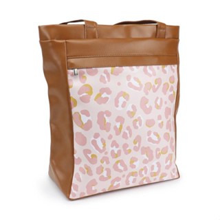 Bolsa Sacola Pro Animal Print Onça Rosa