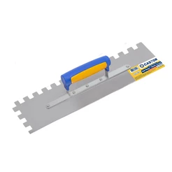 Desempenadeira de Aço Dente 12MM 10X40CM - Castor