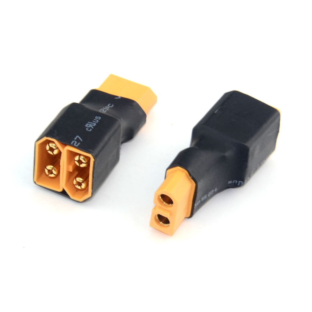 1pc Sem Fios XT60 Fêmea Macho Plug Série Bateria Conector Cabo Adaptador Para Rc Helicóptero Quadcopter Carro Barco