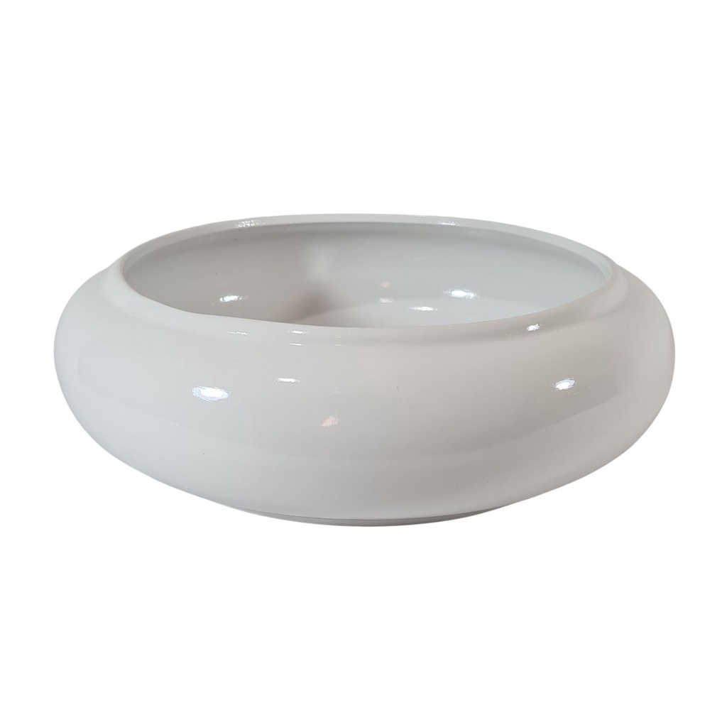 Vaso Redondo Baixo Pequeno 19x6cm Para Bonsai Suculentas Cactos Mini Orquídea em Oferta na Shopee