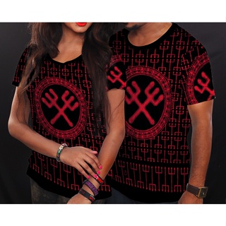 Camiseta Exu Preto e Vermelho Estampa Unissex Malha Mista em Oferta na Shopee